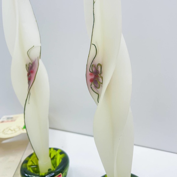 VTG Lenox beeswax candle, taper candle, white candle - Picture 6 of 8